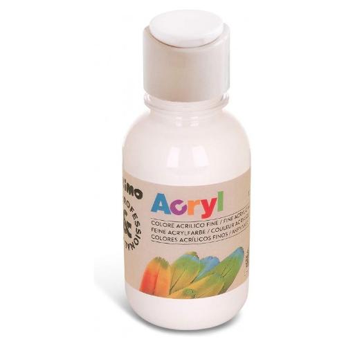 Primo Tempera ACRYL Bianco 100 Flacone 125 ml 402TA125100