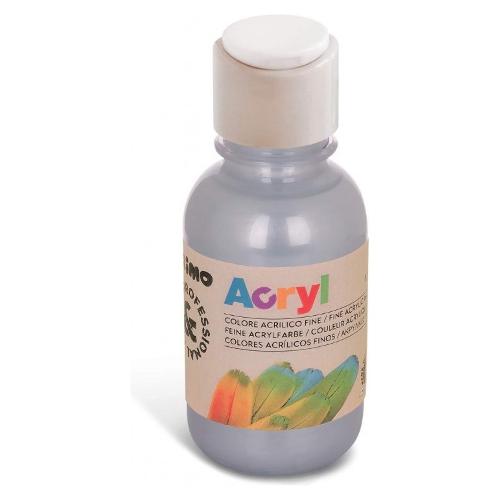 Primo Tempera ACRYL Argento 910 Flacone 125 ml 402TA125910