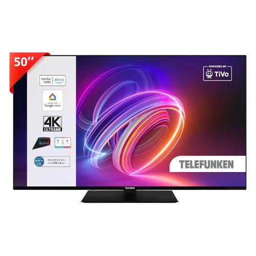 Telefunken Tv 50" ( LED ) TiVo OS Black TE50750B46I2PZ