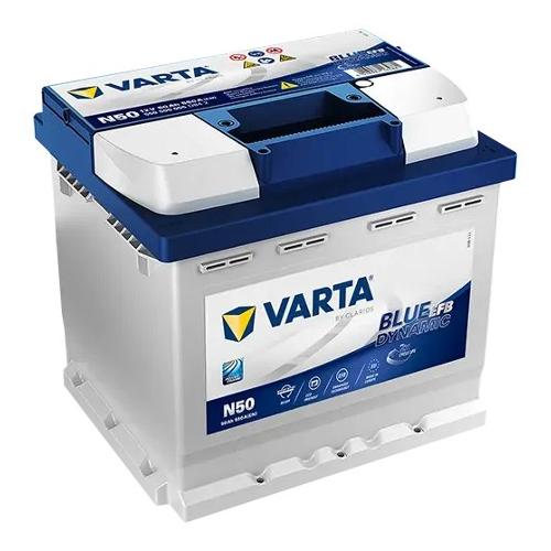 Varta Batteria auto 12V 50 Ah BLUE DYNAMIC EFB N50 550500055