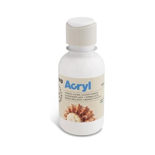 Primo Vernice protettiva lucida per dipinti ACRYL trasparente flaconcino 125 ml 402VL