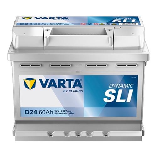 Varta Batteria auto 12V 60 Ah DYNAMIC SLI D24 560408054K262