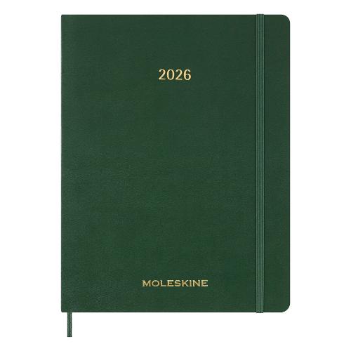 Moleskine Agenda settimanale 2026/27 13m Gen-Gen XXL Essential Verde (21,6x28 cm) 76539