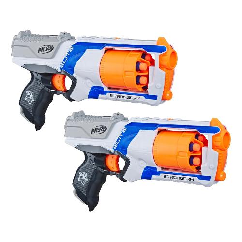 Hasbro Pistola blaster Elite Strongarm 2 pack NERF B8995EU4