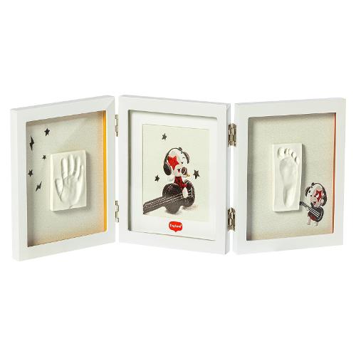 Tiny Love Cornice tripla con kit prime impronte (51x17cm) TYNY CREATIONS Bianco 3333166061