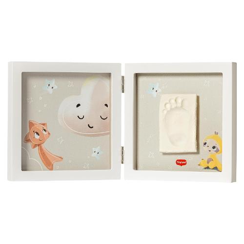 Tiny Love Cornice simple con kit prime impronte (34x17cm) TYNY CREATIONS Bianco 3333166051