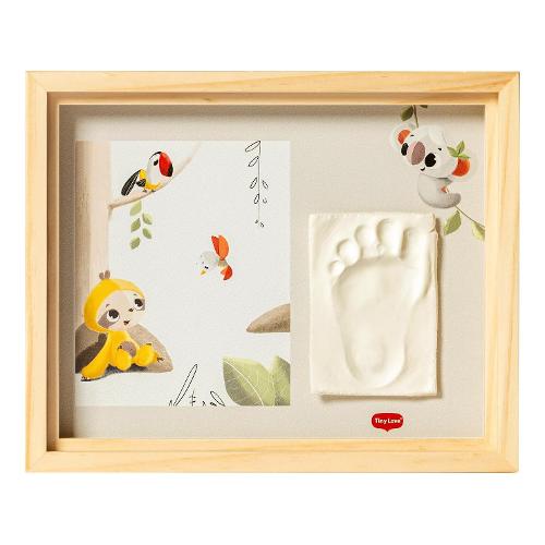 Tiny Love Cornice simple wooden con kit prime impronte (21x17cm) TYNY CREATIONS Naturale 3333166071