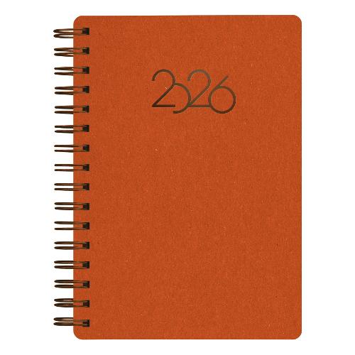 Notabene Agenda giornaliera 2026 12m Gen-Dic Spiralata Rosso (14,1x20,5 cm) I734L400