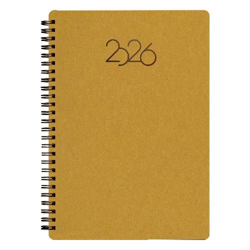 Notabene Agenda settimanale 2026 12m Gen-Dic Spiralata Giallo (16,6x24 cm) I374L402