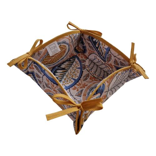 Olibò Porta pane (25x25cm) cestino SILVA Blu multicolore