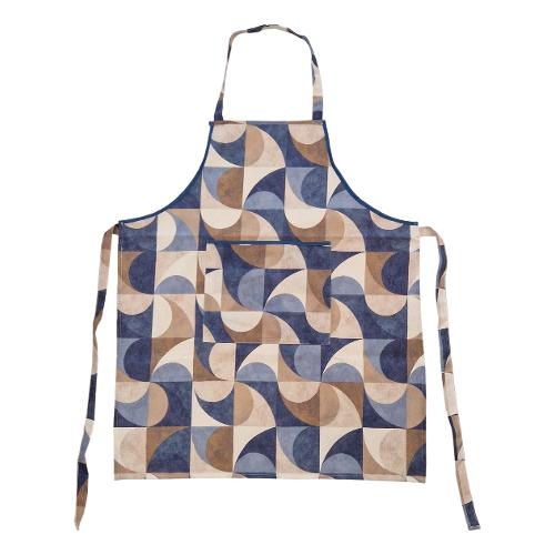 Olibò Grembiule cucina KIRAN con pettorina Azul 700201 KIRANA
