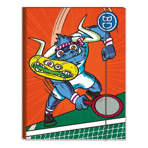 Seven Cartellina 3 lembi con elastico BASTARDI DENTRO Freaky Way Assortito (25x1x34 cm) 50C202518