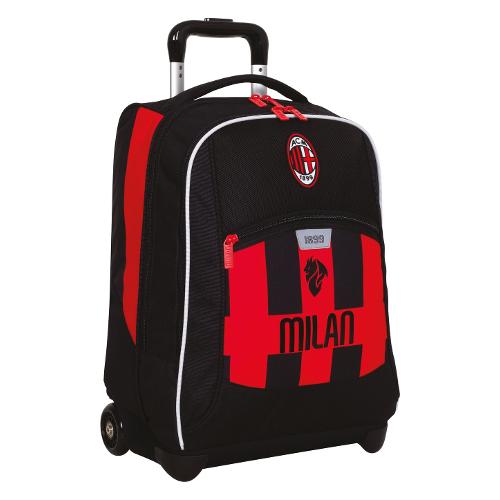Seven Zaino trolley MILAN - 36 Lt Rosso e Nero 20F202504
