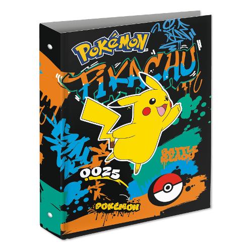 Seven Copertina ad anelli A4 (26x32x3cm) POKÉMON Assortito 50G502502