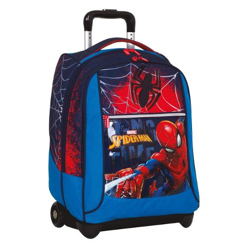 Seven Zaino trolley SPIDERMAN - 36 Lt Light blue 202902502