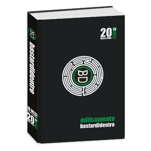 Seven Diario scolastico Pocket 2025/28 16m Set-Dic BASTARDI DENTRO Miticamente multi anno Assortito 508402520