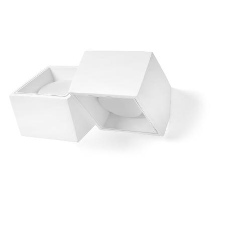 Tecnico Natural Light Applique NASSO Bianco (23,5x14,8x12cm) T524 2 luci - GX53 - Max 20W