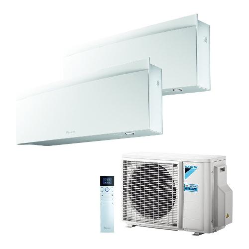 Daikin Condizionatore fisso dual 3,5 + 3,5 Kw EMURA White FTXJ35AW9, FTXJ35AW9 2MXM50A