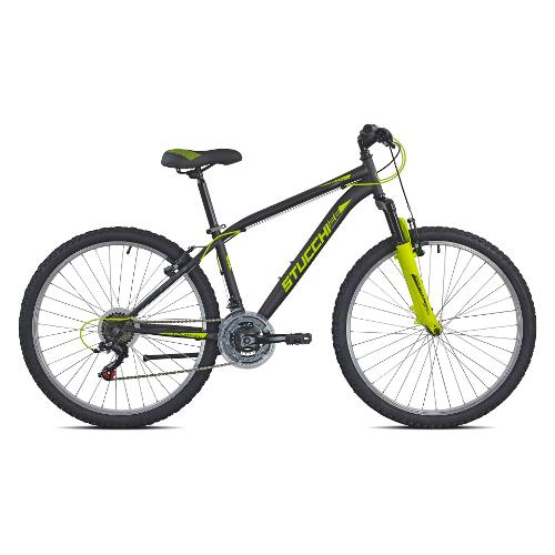 Stucchi Mountain Bike ( 21 vel ) 26" INDUSTRIAL Acciaio Nero opaco Tg. 38 S595