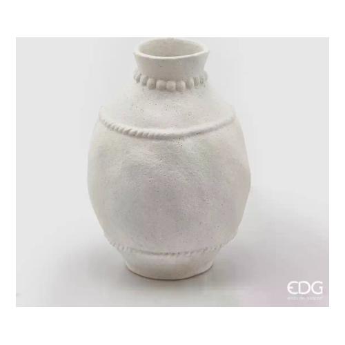 Edg Vaso Ceramica (18x25cm) Anfora Bianco 017261 100
