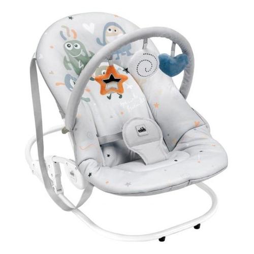 Cam Sdraietta infanzia movimento basculante 0 - 9 kg  GIOCAM Teddy grigio S362 T259