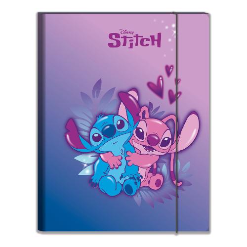 Seven Cartellina 3 lembi con elastico LILO & STITCH Assortito (25x1x34 cm) 50H302403