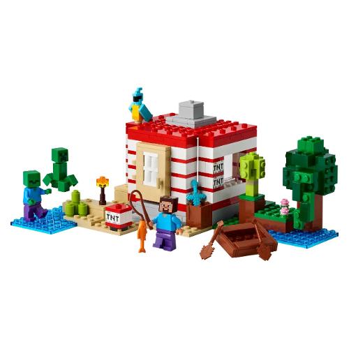 LEGO Casa nella giungla esplosiva ( 287 pz ) MINECRAFT 21275