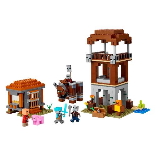 LEGO L’avamposto del saccheggiatore e predone ( 665 pz ) MINECRAFT 21278