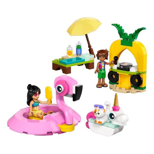 LEGO Pool Party con unicorno e fenicottero ( 99 pz ) FRIENDS 42658