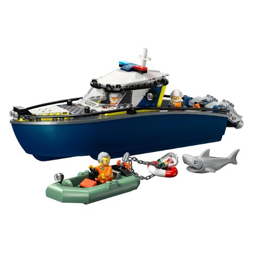 LEGO Inseguimento del motoscafo della Polizia ( 264 pz ) CITY POLICE 60456