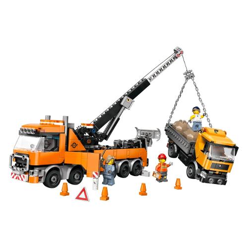 LEGO Carro attrezzi heavy duty con gru ( 793 pz ) CITY BIG VEHICLES 60467
