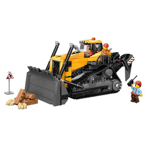 LEGO Bulldozer giallo ( 682 pz ) CITY BIG VEHICLES 60466