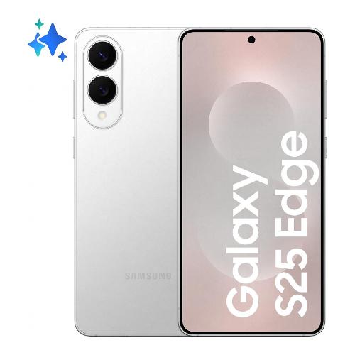 Samsung Smartphone 6,7" GALAXY AI S25 EDGE 5G Titanium silver 512GB SM S937BZSGEUE Ram 12GB
