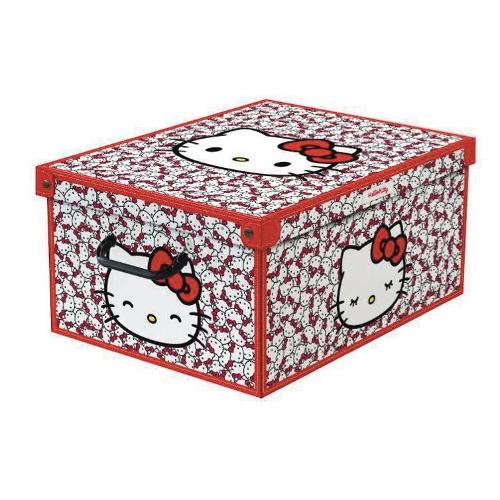 Lavatelli Scatola salvaspazio (50x39x24cm) HELLO KITTY Rosso 660 HK1