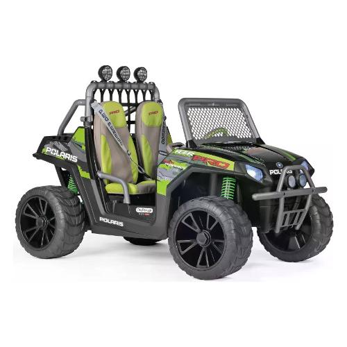 Peg Perego Auto elettrica Polaris RZR PRO 24V 12Ah (161,5x101cm) Green Shadow IGOD0601