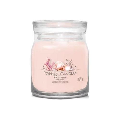 Yankee Candle Candela profumata Pink sands (9,3x11,4cm) Giara M 35-50 ore SIGNATURE Rosa 1629996E