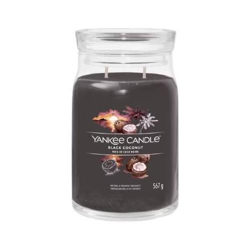 Yankee Candle Candela profumata Black coconut (9,3x15,7cm) Giara L 65-80 ore SIGNATURE Nero 1701371E