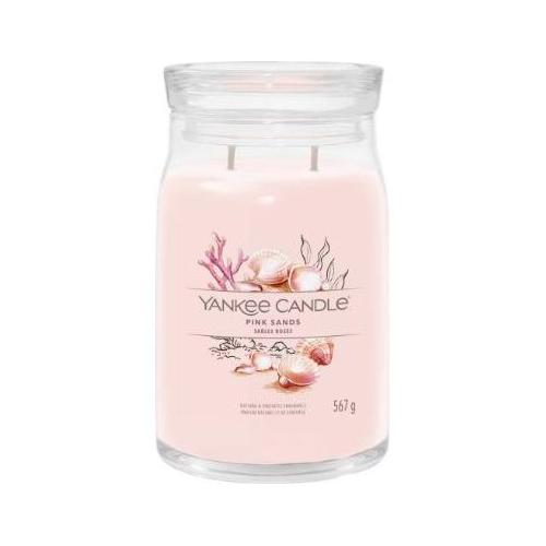 Yankee Candle Candela profumata Pink sands (9,3x15,7cm) Giara L 65-80 ore SIGNATURE Rosa 1629962E