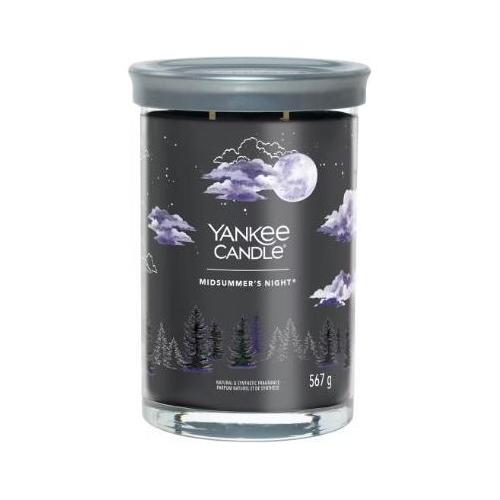 Yankee Candle Candela profumata Midsummer's night (9,3x15,7cm) Giara L 65-80 ore SIGNATURE Nero 1629968E