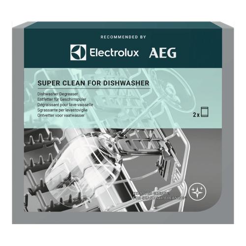 Electrolux Detergente pulizia lavastoviglie Sgrassante Super Clean & Care scatola 100 gr 902 986 563