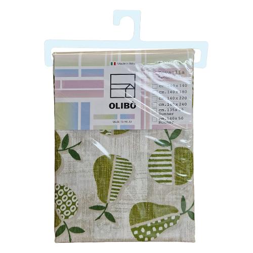 Olibò Tovaglia POME Verde (240x140cm) 900004 POMEV