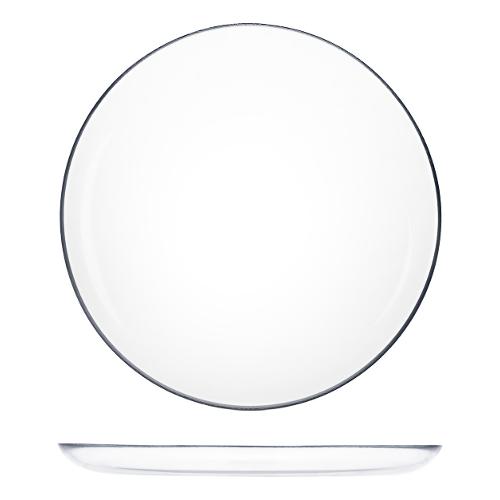 Pasabahce Piatto piano Vetro (26cm) ICONIC Trasparente