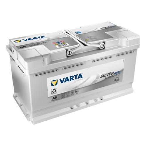 Varta Batteria auto Dx A5 12V 95 Ah (35,3x17,5x19cm) SILVER DYNAMIC AGM 595901085J382