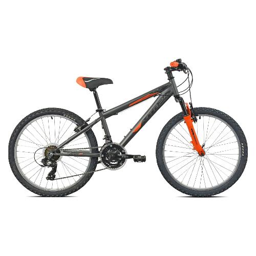 Stucchi Mountain Bike ( 21 vel ) 24" Acciaio Antracite e arancio 258400UG