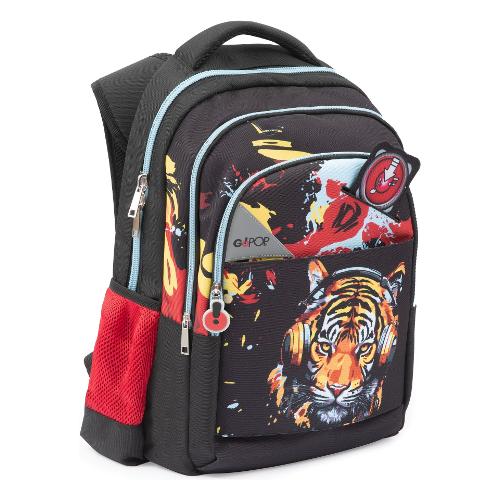 Go Pop Zainetto Round TIGER BEATS - 24 Lt Nero multicolor GG9X6110