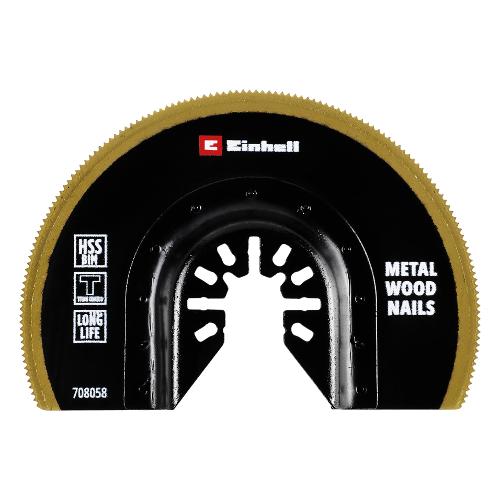Einhell Lama semicircolare immersione per multifunzione metalli D. 88 mm 49708058