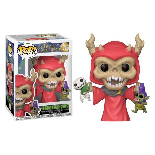 Funko POP DISNEY Black Cauldron Horned King with Creeper 1586 83596
