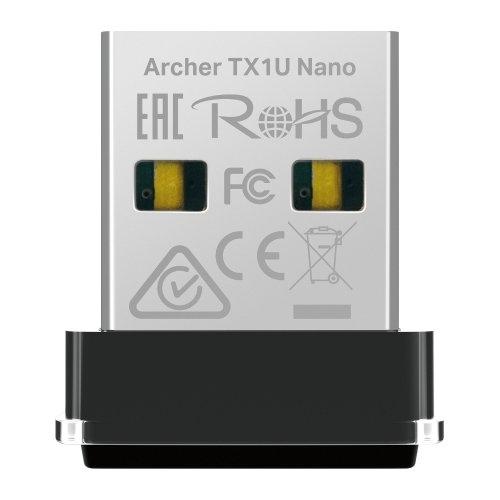 Tp Link Adattatore AX300 Single Band Black ARCHER TX1U NANO