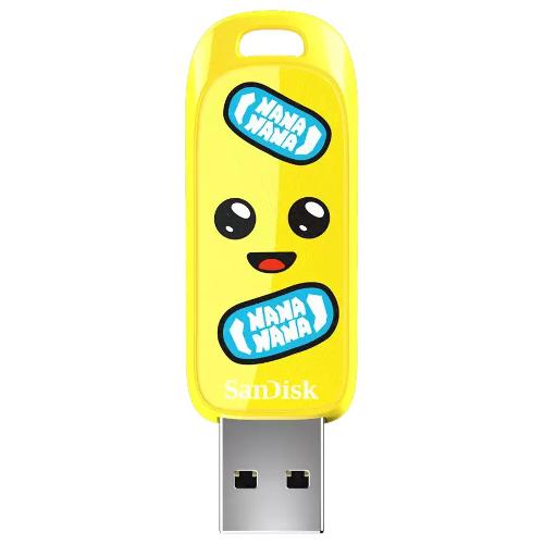 Sandisk Chiavetta USB 256GB FORTNITE Peely Yellow SDCZIF 256G G46