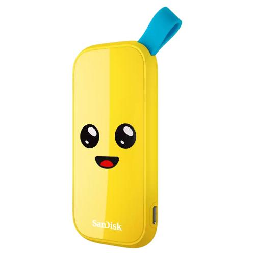 Sandisk SSD esterno 1TB FORTNITE Peely Yellow SDSSDE30 1T00 G25F
